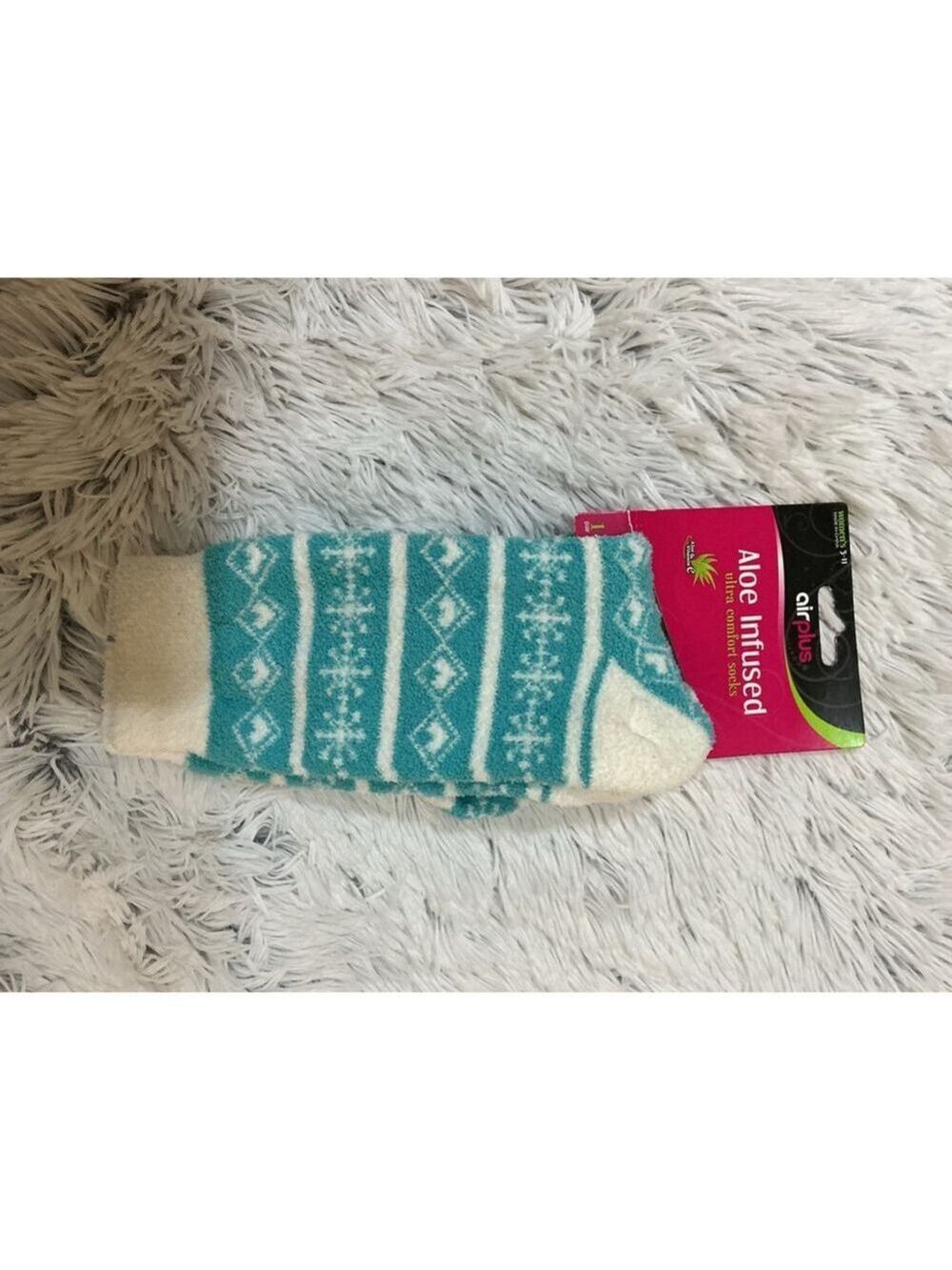 Airplus Aloe Infused Ultra Comfort Socks NWT Women’s 5-11